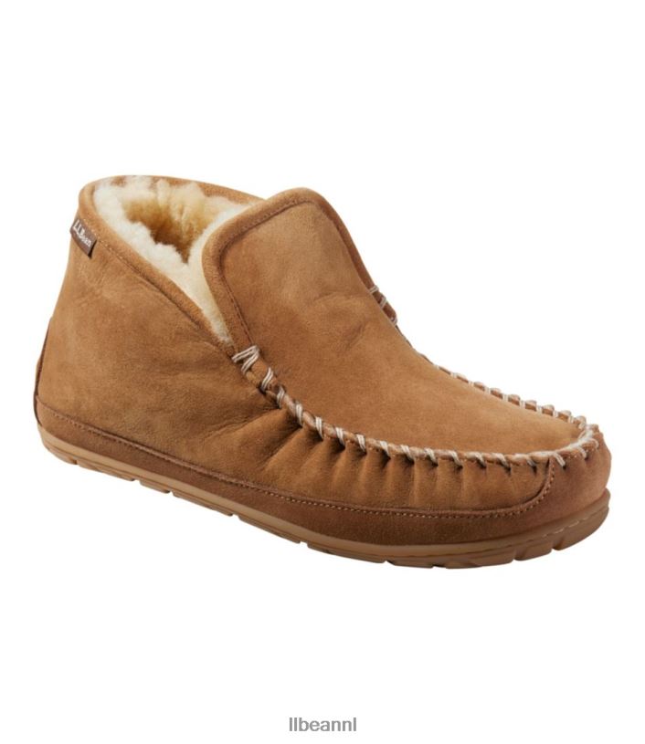 L.L.Bean Heren slechte goede pantoffels bruin schoenen VT064988