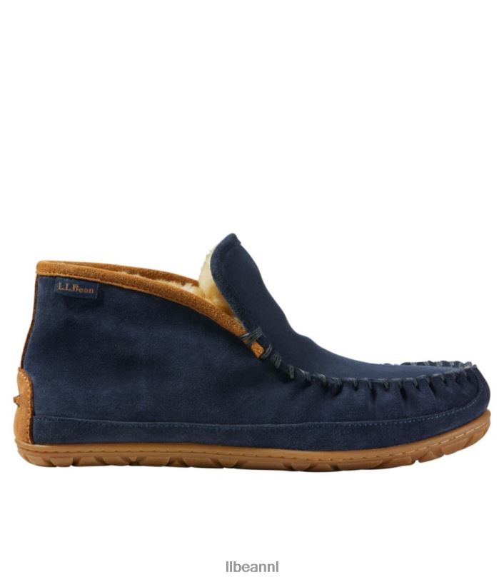 L.L.Bean Heren slechte goede pantoffels carbon marine/zadel schoenen VT0643736