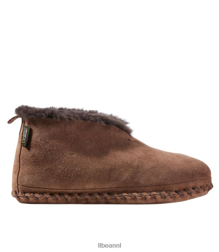 L.L.Bean Heren slechte goede pantoffels chocolade bruin schoenen VT0643778