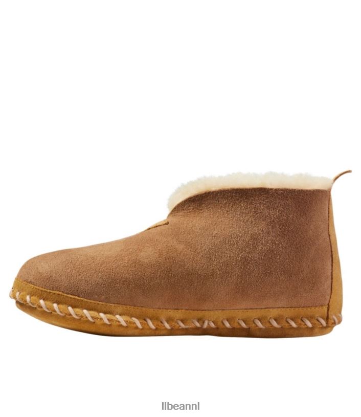 L.L.Bean Heren slechte goede pantoffels chocolade bruin schoenen VT0643778