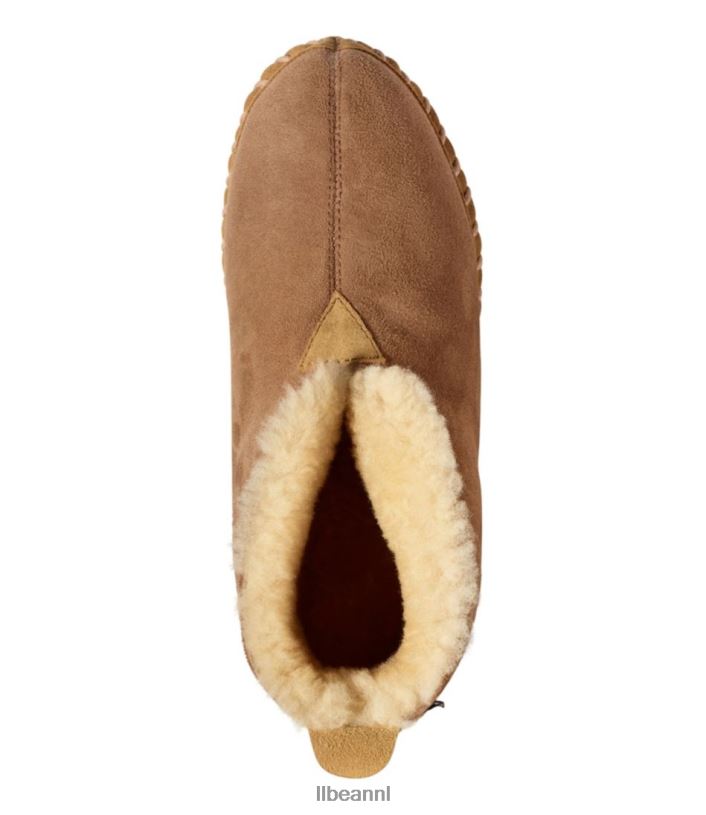 L.L.Bean Heren slechte goede pantoffels chocolade bruin schoenen VT0643778