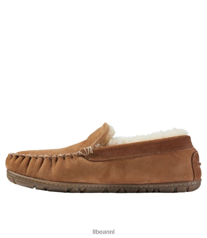 L.L.Bean Heren slechte goede pantoffels chocolade bruin schoenen VT0646085