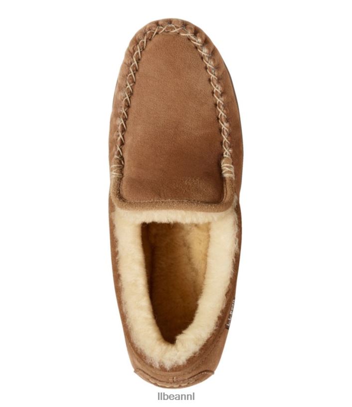L.L.Bean Heren slechte goede pantoffels chocolade bruin schoenen VT0646085