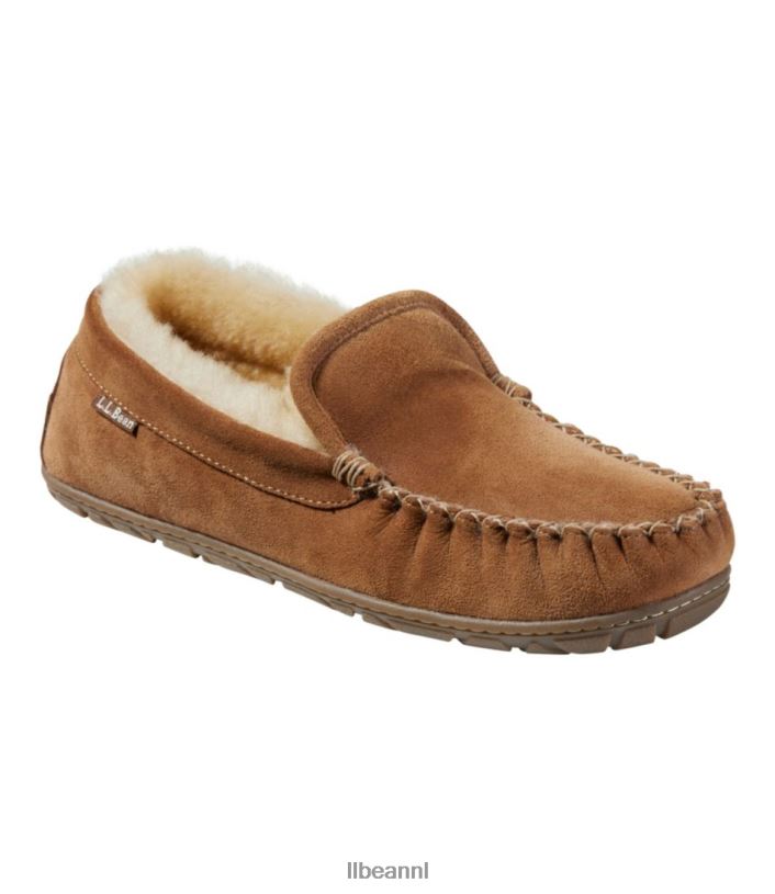 L.L.Bean Heren slechte goede pantoffels chocolade bruin schoenen VT0646085