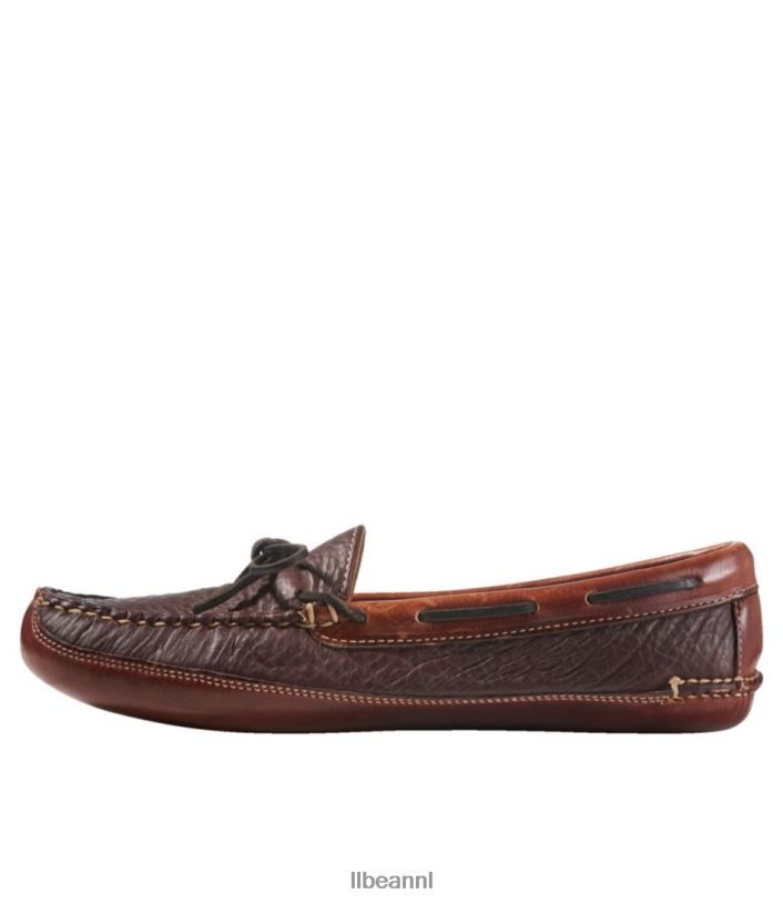 L.L.Bean x Double L Heren bison pantoffels met dubbele zool rozijn schoenen VT0641021