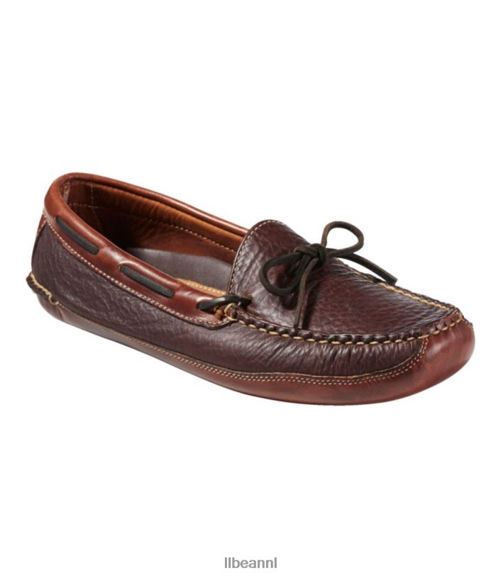 L.L.Bean x Double L Heren bison pantoffels met dubbele zool rozijn schoenen VT0641021