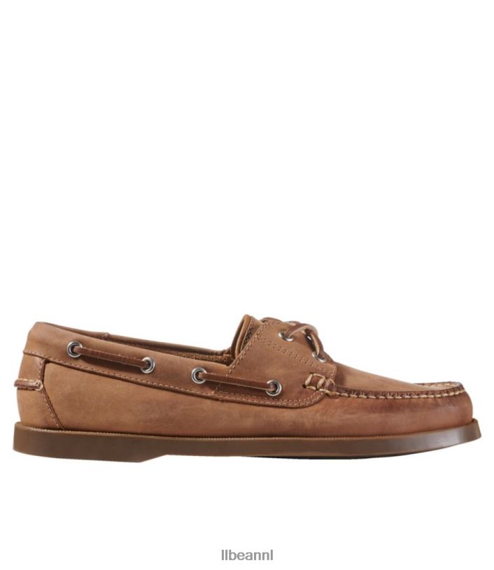 L.L.Bean Heren casco bay boot mocs lichtbruin schoenen VT0645155