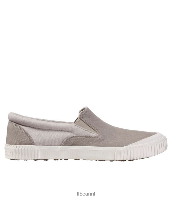 L.L.Bean Heren eco hout canvas schoenen riviersteen/zilverzand schoenen VT0641072