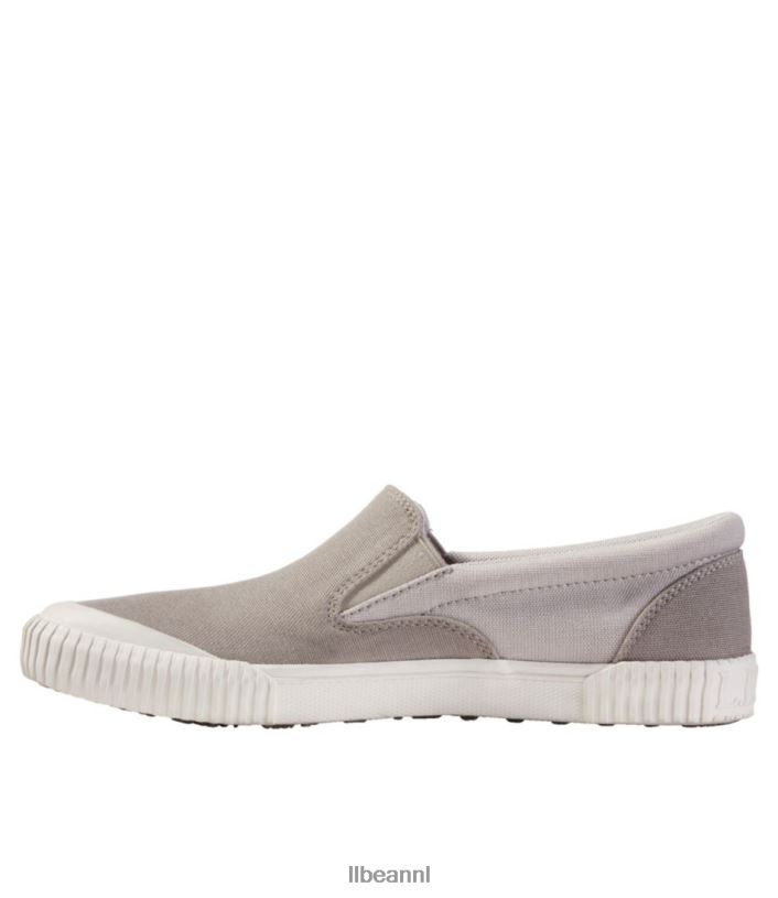 L.L.Bean Heren eco hout canvas schoenen riviersteen/zilverzand schoenen VT0641072