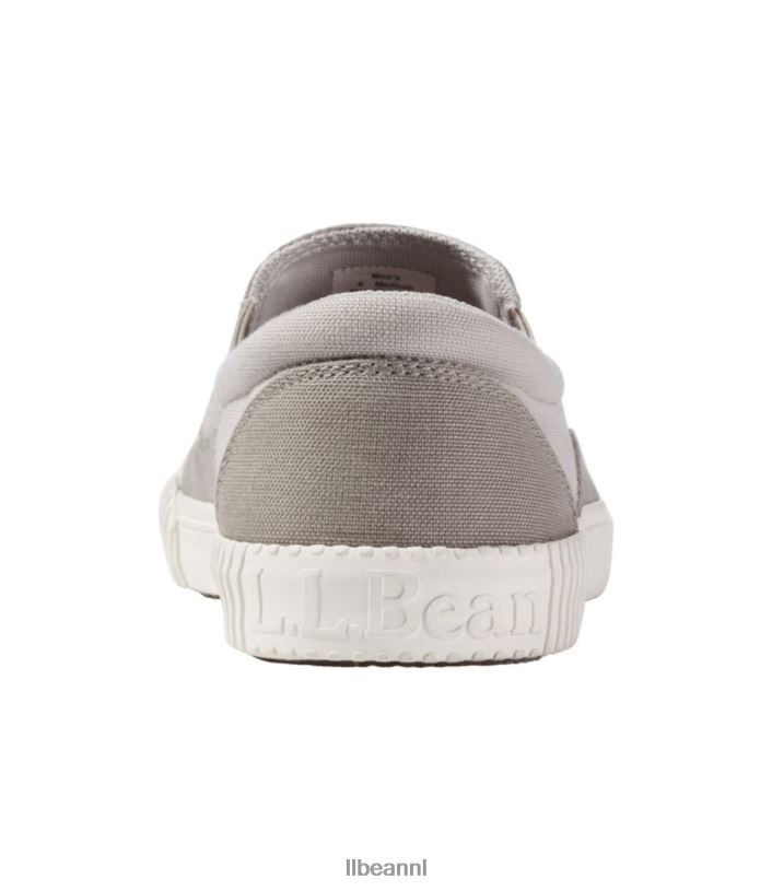 L.L.Bean Heren eco hout canvas schoenen riviersteen/zilverzand schoenen VT0641072