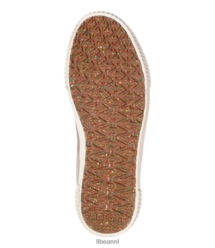 L.L.Bean Heren eco hout canvas schoenen riviersteen/zilverzand schoenen VT0641072