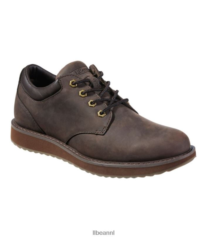 L.L.Bean Heren stonington oxford schoenen diepste bruin schoenen VT0641012