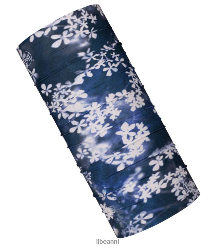L.L.Bean Heren buff coolnet uv plus multifunctionele hoofddeksels mims nachtblauw vissen VT0646997