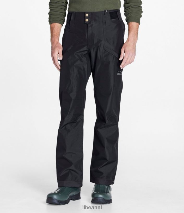 L.L.Bean Heren Maine Warden Gore-Tex broek zwart vissen VT0641519