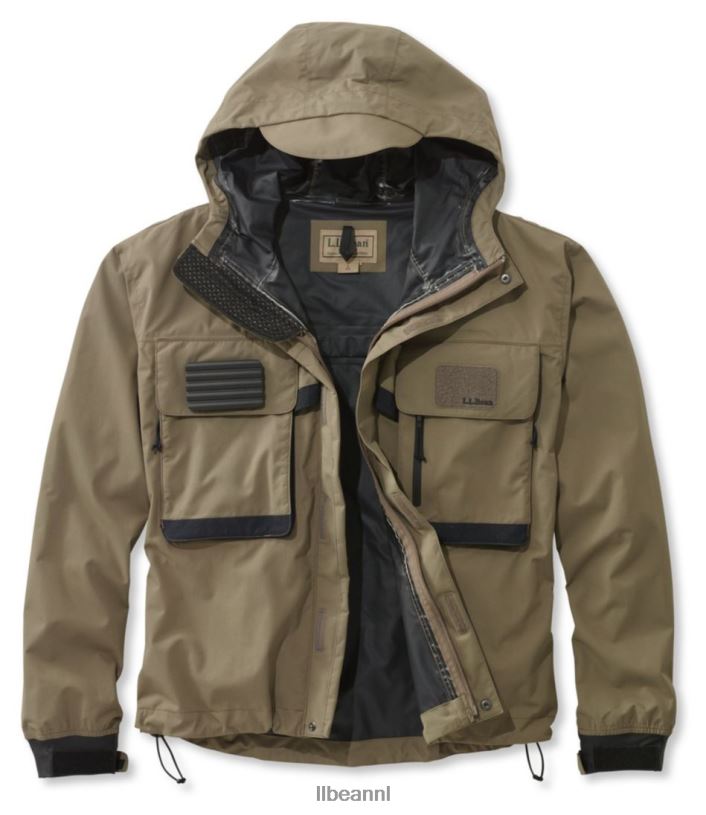 L.L.Bean Heren Emerger II waadjack as vissen VT064892