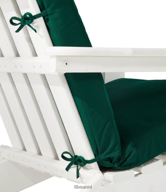 L.L.Bean unisex Casco Bay Adirondack stoel zit- en rugkussen zand achtertuin en terras VT0644456
