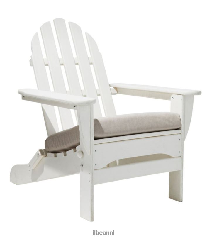 L.L.Bean unisex Casco Bay Adirondack stoel zitkussen zand achtertuin en terras VT0644477