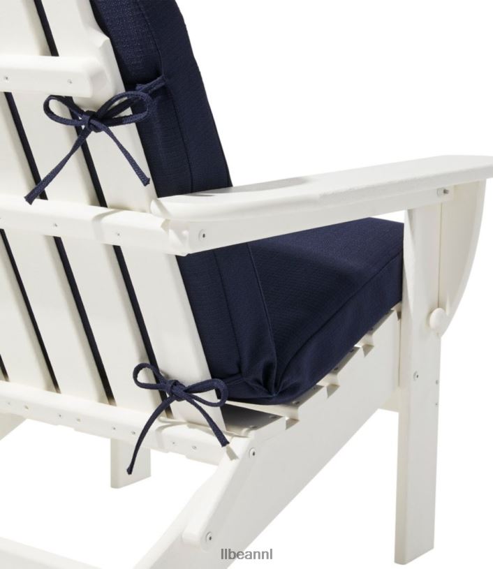 L.L.Bean unisex adirondack stoelzitting en rugtextuurkussen grijs achtertuin en terras VT0644450