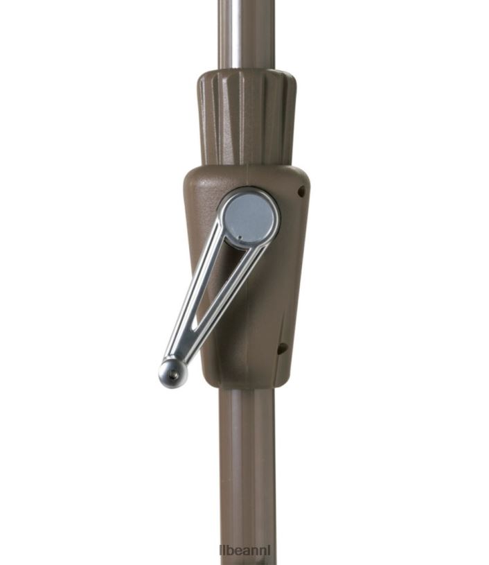 L.L.Bean unisex Sunbrella marktparaplu aluminium zeezout achtertuin en terras VT0642626