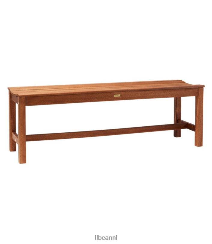 L.L.Bean unisex Eucalyptus boerderijbank natuurlijk achtertuin en terras VT0642806