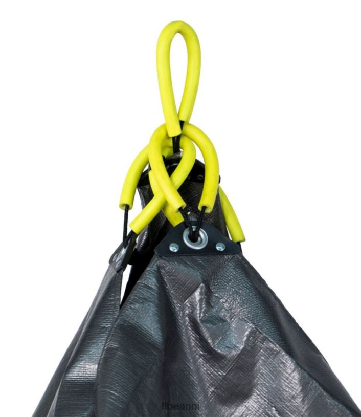 L.L.Bean unisex gemakkelijk schoon te maken zeildoek zwart achtertuin en terras VT0642803