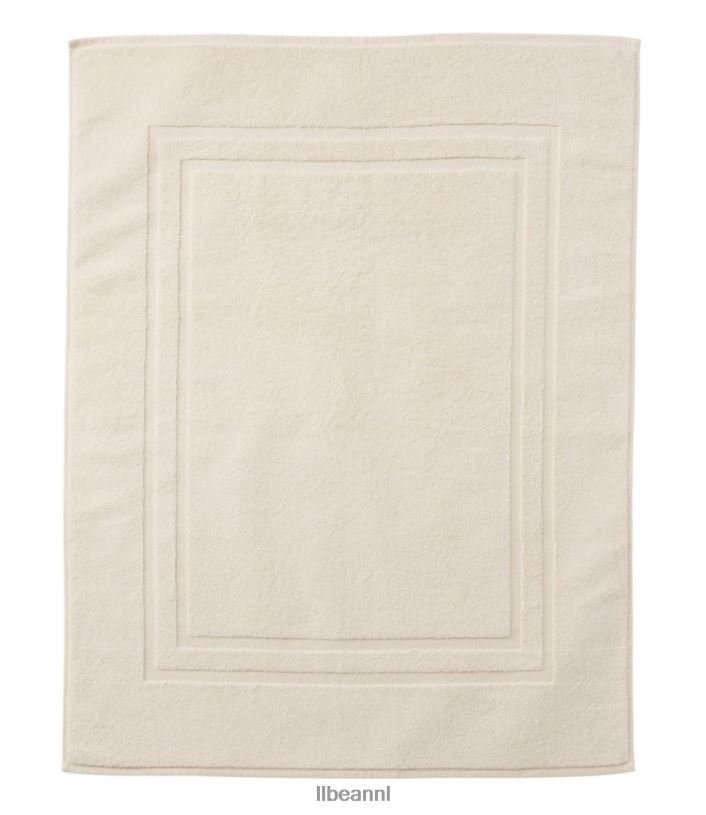 L.L.Bean unisex biologische katoenen handdoekbadmat room bad VT0647132