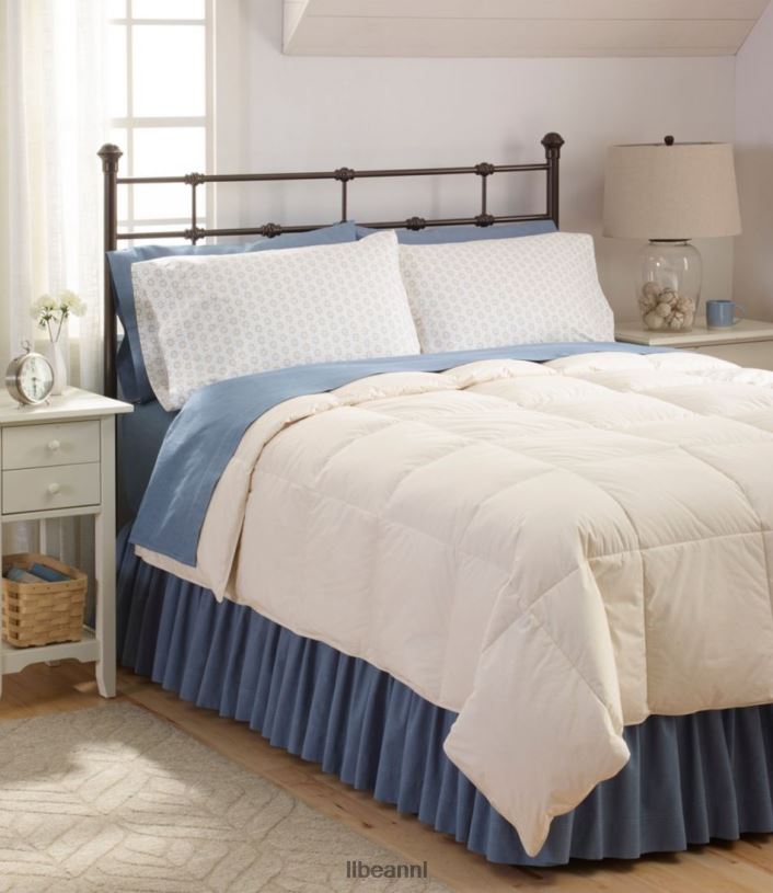 L.L.Bean unisex katoenen donzen dekbed room beddengoed VT0642800