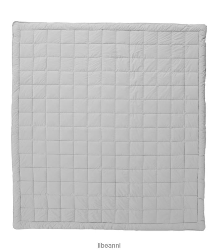 L.L.Bean unisex ultrazacht katoenen dekbed mineraal groen beddengoed VT0642458