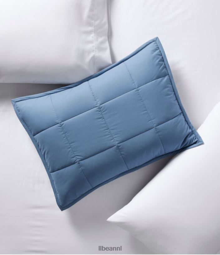 L.L.Bean unisex ultrazacht katoenen dekbed mineraal groen beddengoed VT0642458