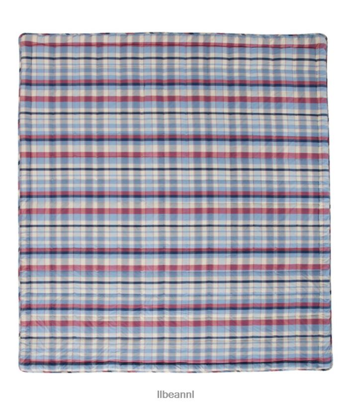 L.L.Bean unisex ultrazacht katoenen dekbeddeken vintage rood beddengoed VT0642920