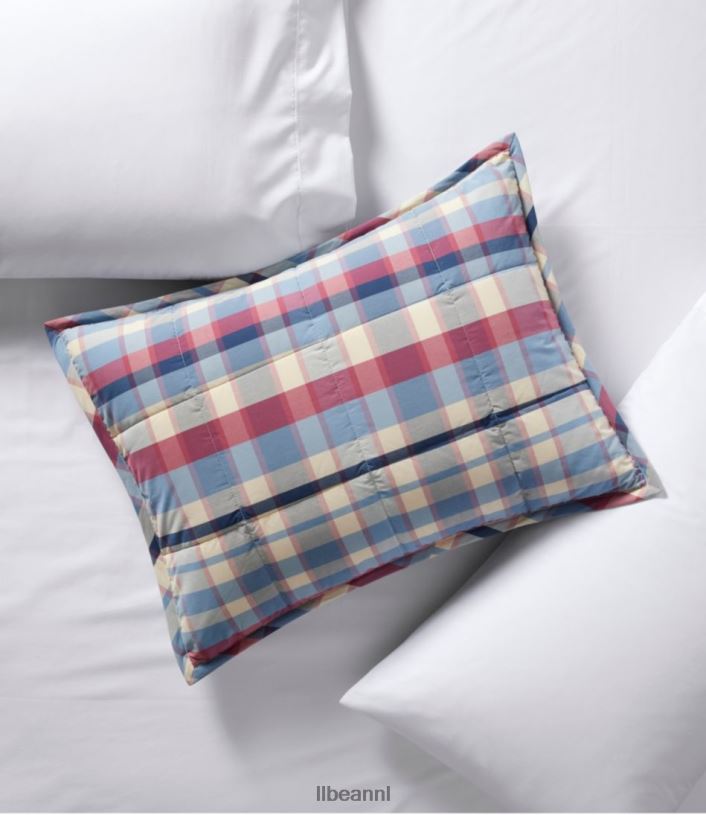 L.L.Bean unisex ultrazacht katoenen dekbeddeken vintage rood beddengoed VT0642920
