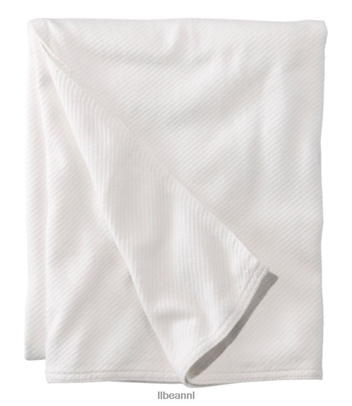 L.L.Bean unisex Maine keperstof deken zeezout beddengoed VT0644327