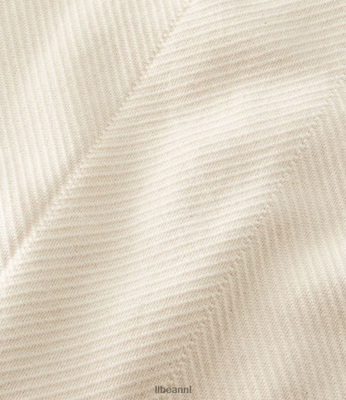 L.L.Bean unisex biologische katoenen deken vorstgrijs beddengoed VT0646823