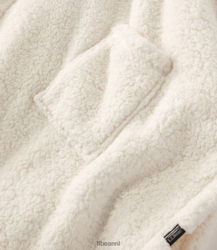 L.L.Bean unisex gezellige draagbare sherpa-sprei room beddengoed VT0645494