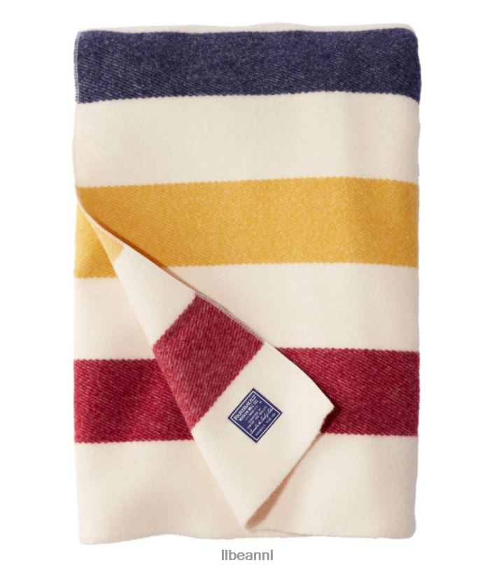 L.L.Bean unisex grens deken multi beddengoed VT0644351