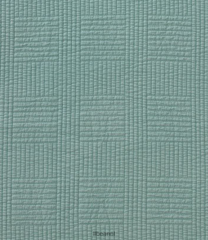 L.L.Bean unisex vintage matelasse dekbed atlantisch blauw beddengoed VT0646274