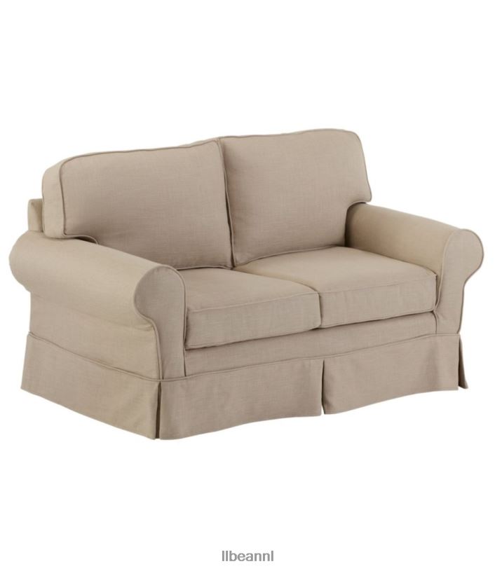 L.L.Bean unisex grenen punt hoes met hoes, prestatielinnen khaki binnenmeubilair VT0642911