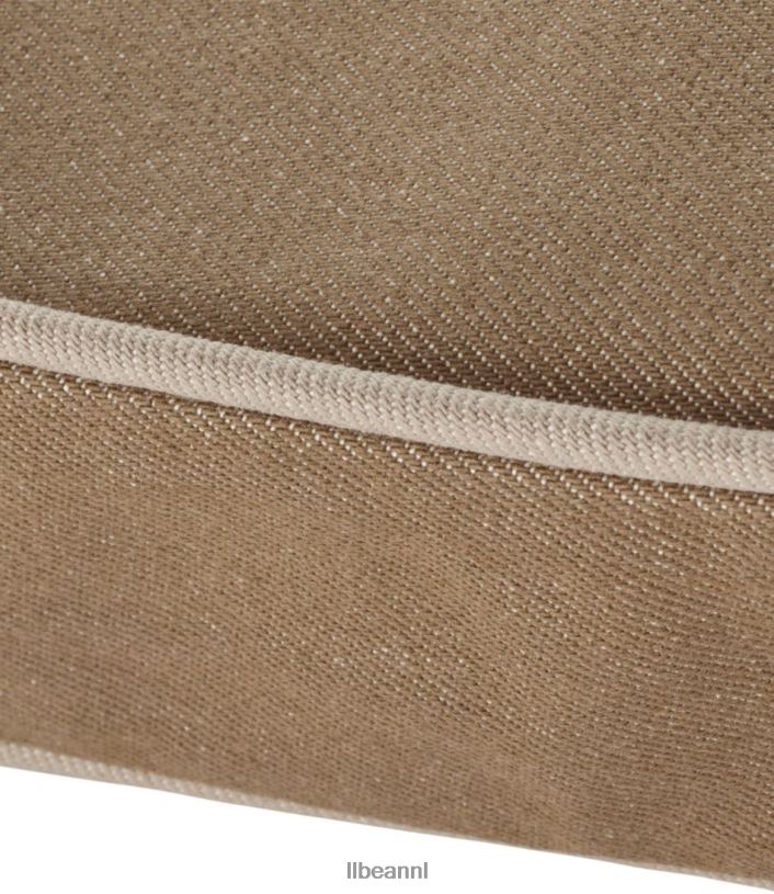 L.L.Bean unisex premium denim hondenmand rechthoekig jute huis goederen VT0641330