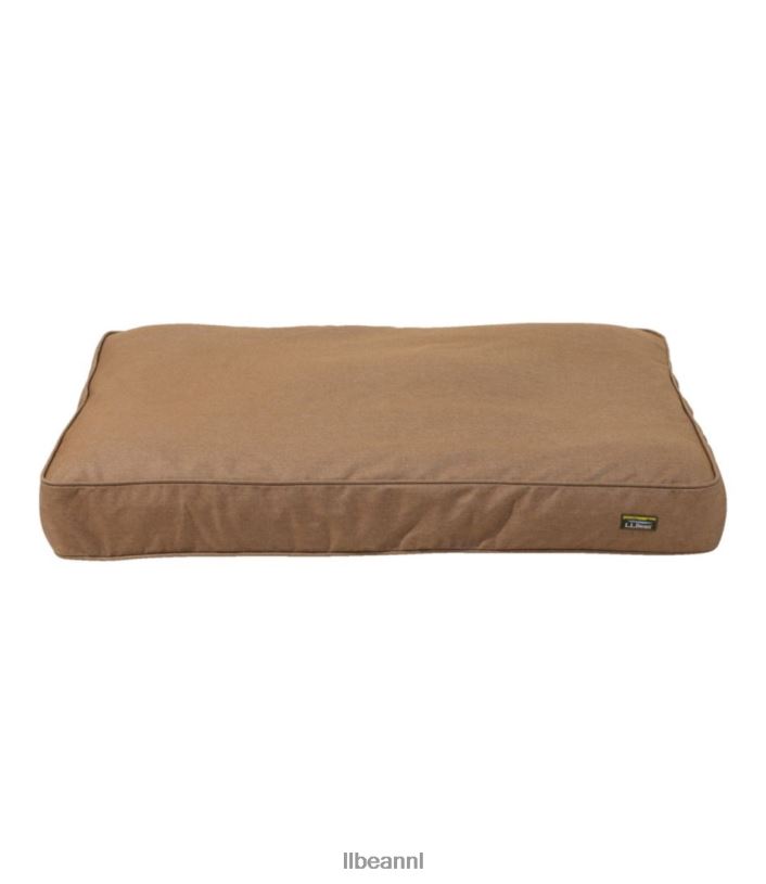 L.L.Bean unisex premium denim therapeutisch hondenbed rechthoekig jute huis goederen VT0645383