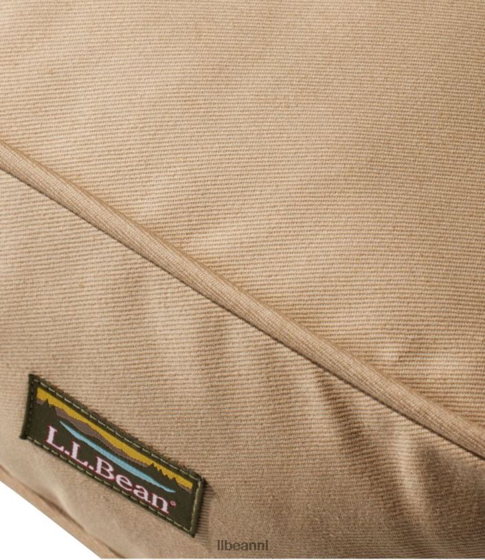 L.L.Bean unisex premium denim therapeutisch hondenbed rechthoekig platina huis goederen VT0646190