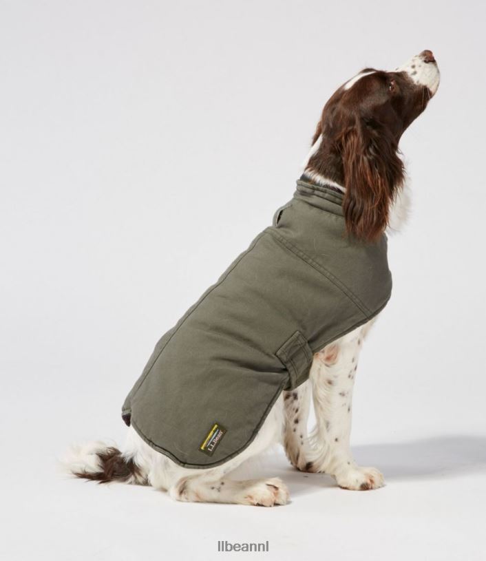 L.L.Bean unisex omkeerbare veldjas voor honden zadel huis goederen VT0641273