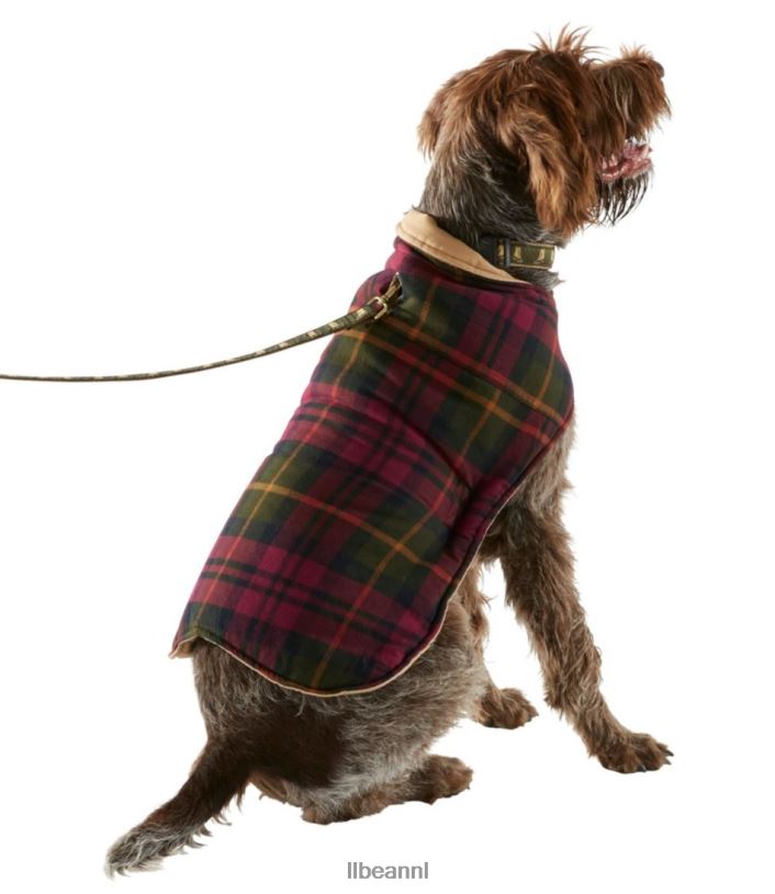 L.L.Bean unisex omkeerbare veldjas voor honden zadel huis goederen VT0641273