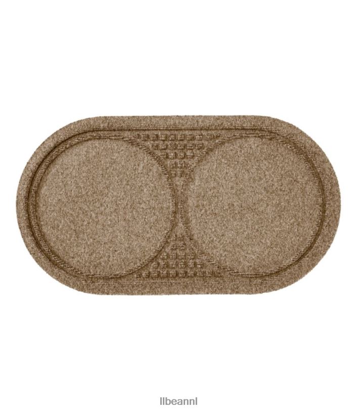 L.L.Bean unisex gerecyclede waterhog hondenmat placemat kameel huis goederen VT0641246