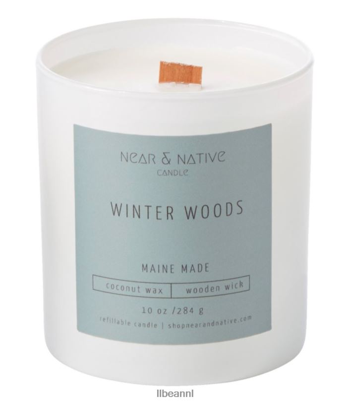 L.L.Bean unisex nabije en inheemse kaarsen winterse bossen huisdecoratie VT0647279