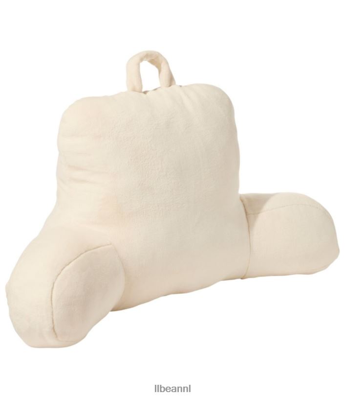 L.L.Bean unisex slechte pluche rugleuning antiek wit huisdecoratie VT0644519