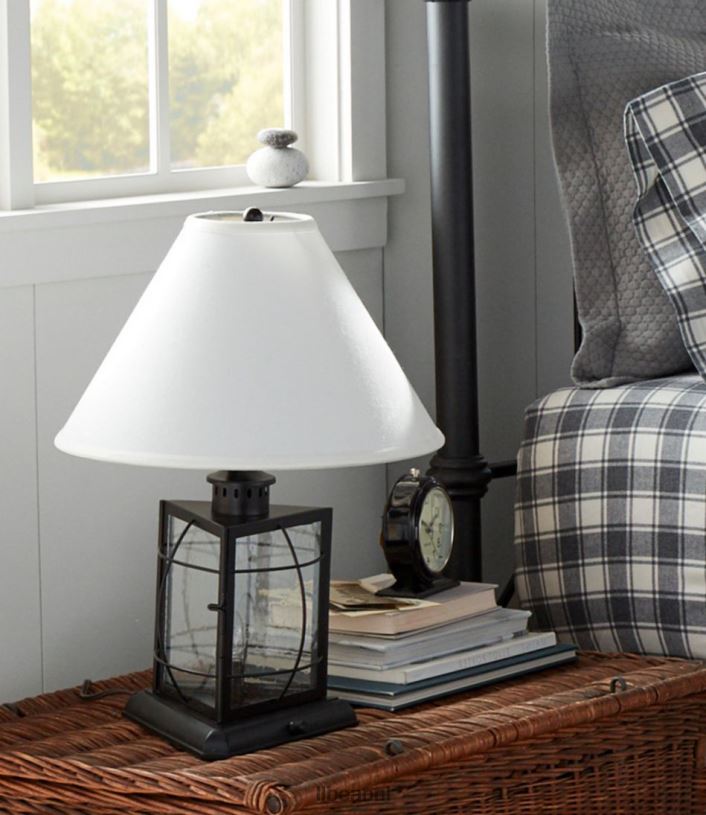 L.L.Bean unisex orkaan tafellamp verzinkt huisdecoratie VT0644534