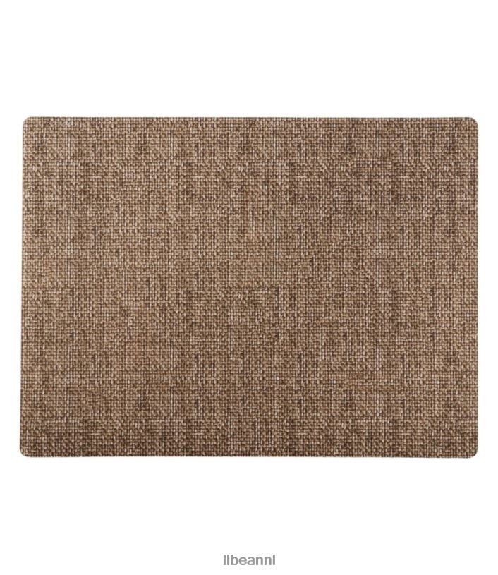 L.L.Bean unisex bureaustoelmat getextureerd khaki huis goederen VT0642755