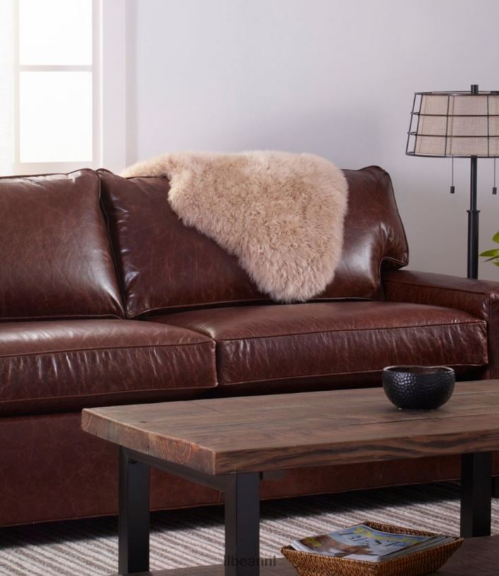 L.L.Bean unisex enkel schapenvacht vloerkleed ivoor huis goederen VT0644564