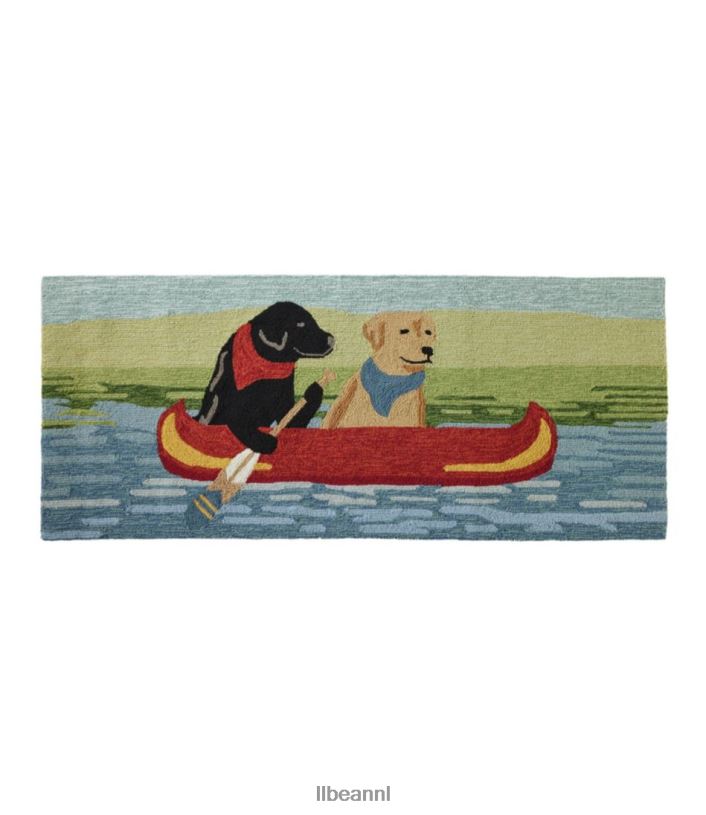 L.L.Bean unisex binnen/buiten vakantieland runner hondenkano multi huis goederen VT0642704