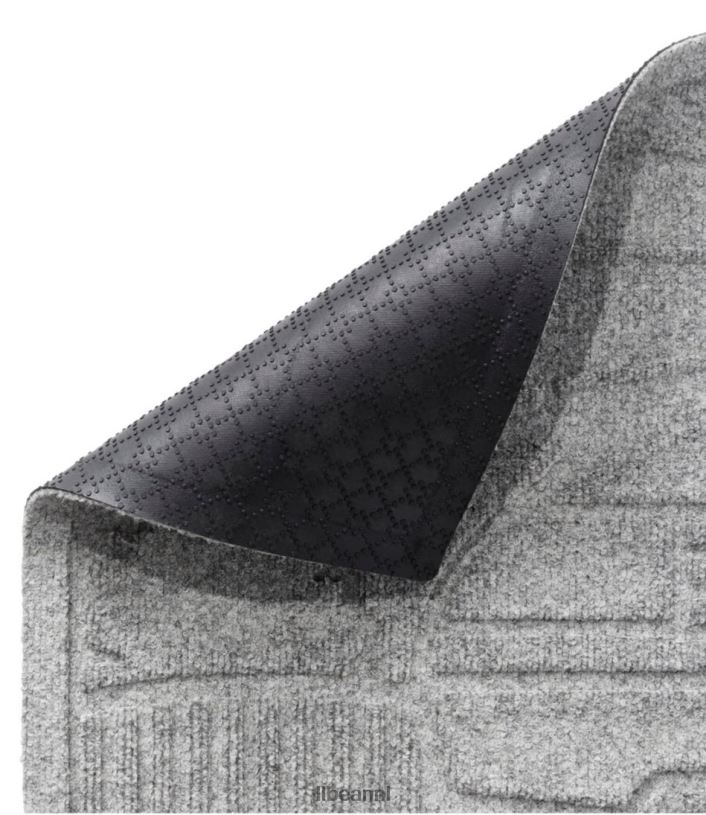 L.L.Bean unisex everyspace gerecyclede waterhog deurmat camper middelgrijs huis goederen VT0644468
